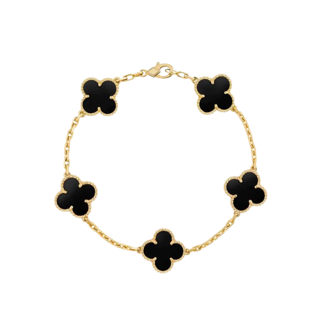 Van Cleef (negro y dorado) full set