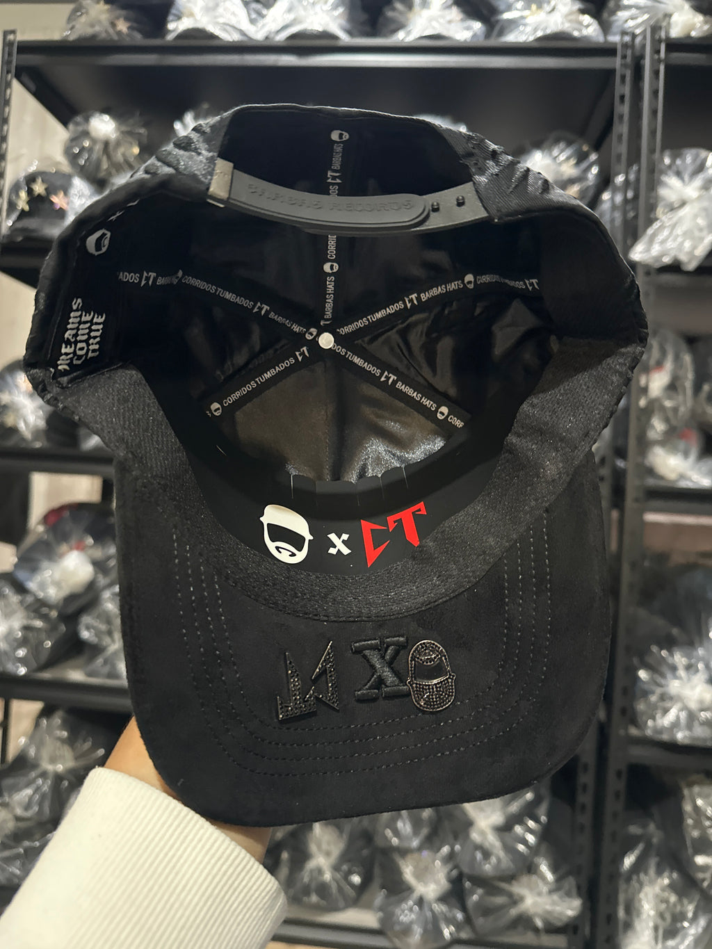 Barbas Hats Rockstar negra (full black)