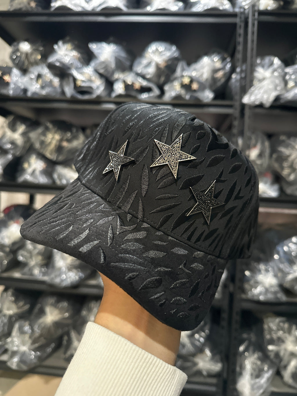 Barbas Hats Rockstar negra (full black)