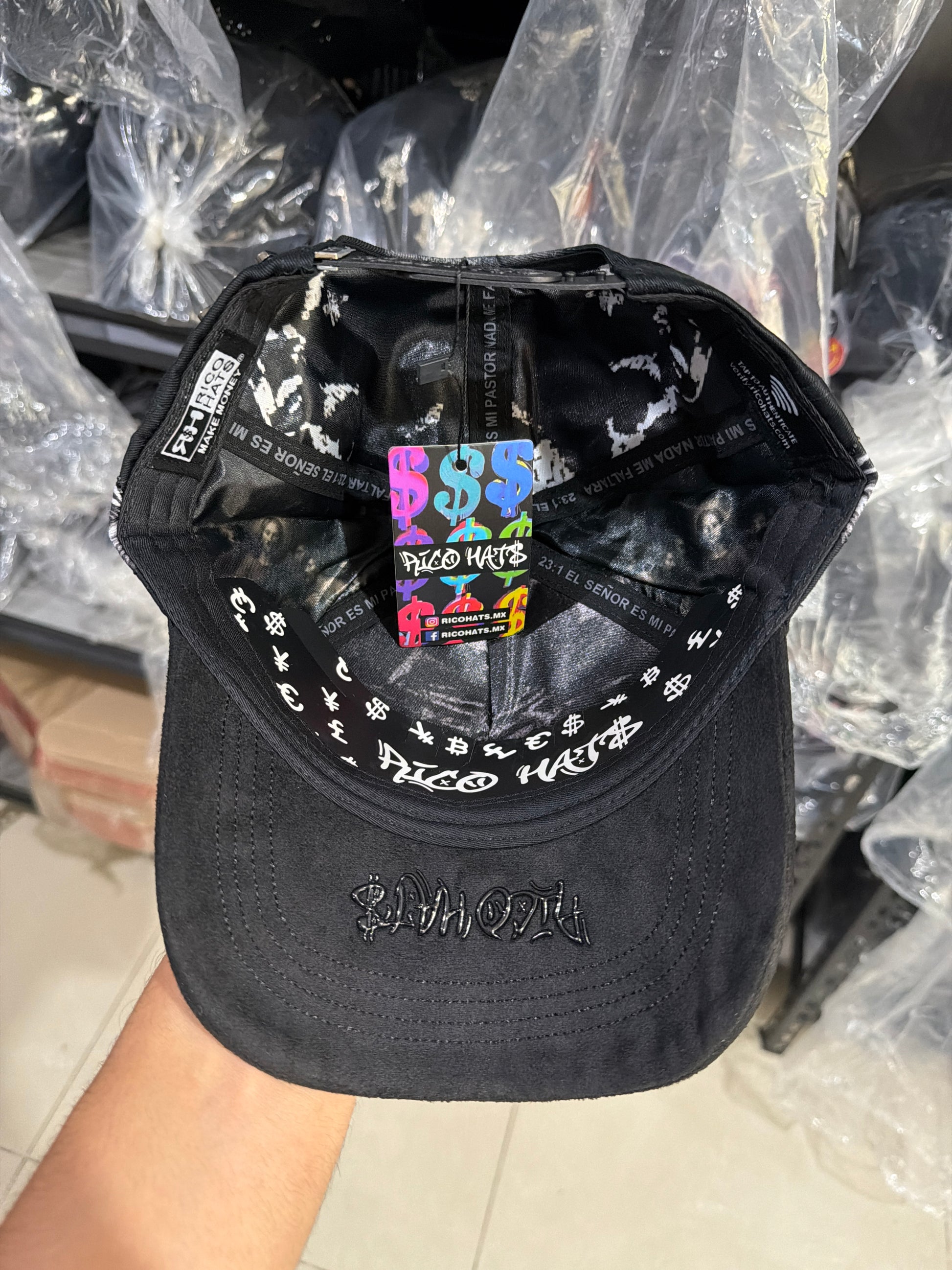 Rico Hats La Cruz Total Black