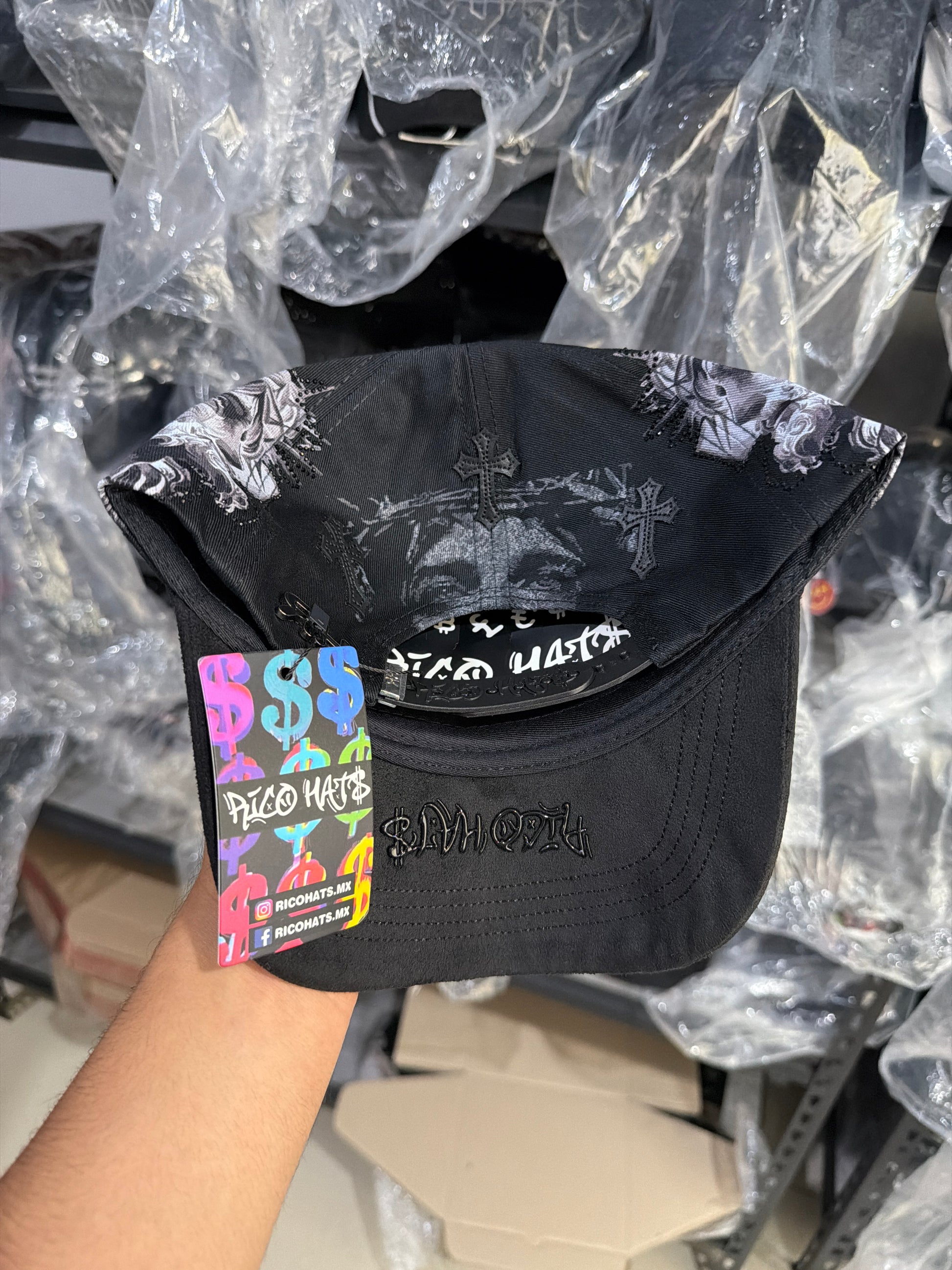 Rico Hats La Cruz Total Black