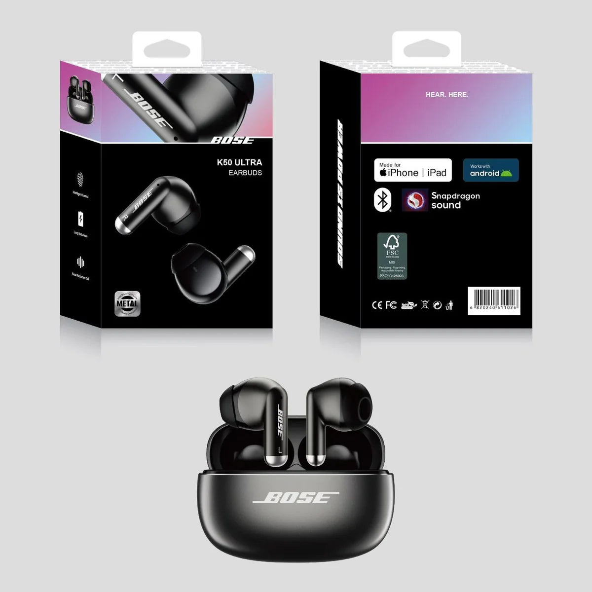 Bose K50 Ultra (Calidad Premium Aluminio)
