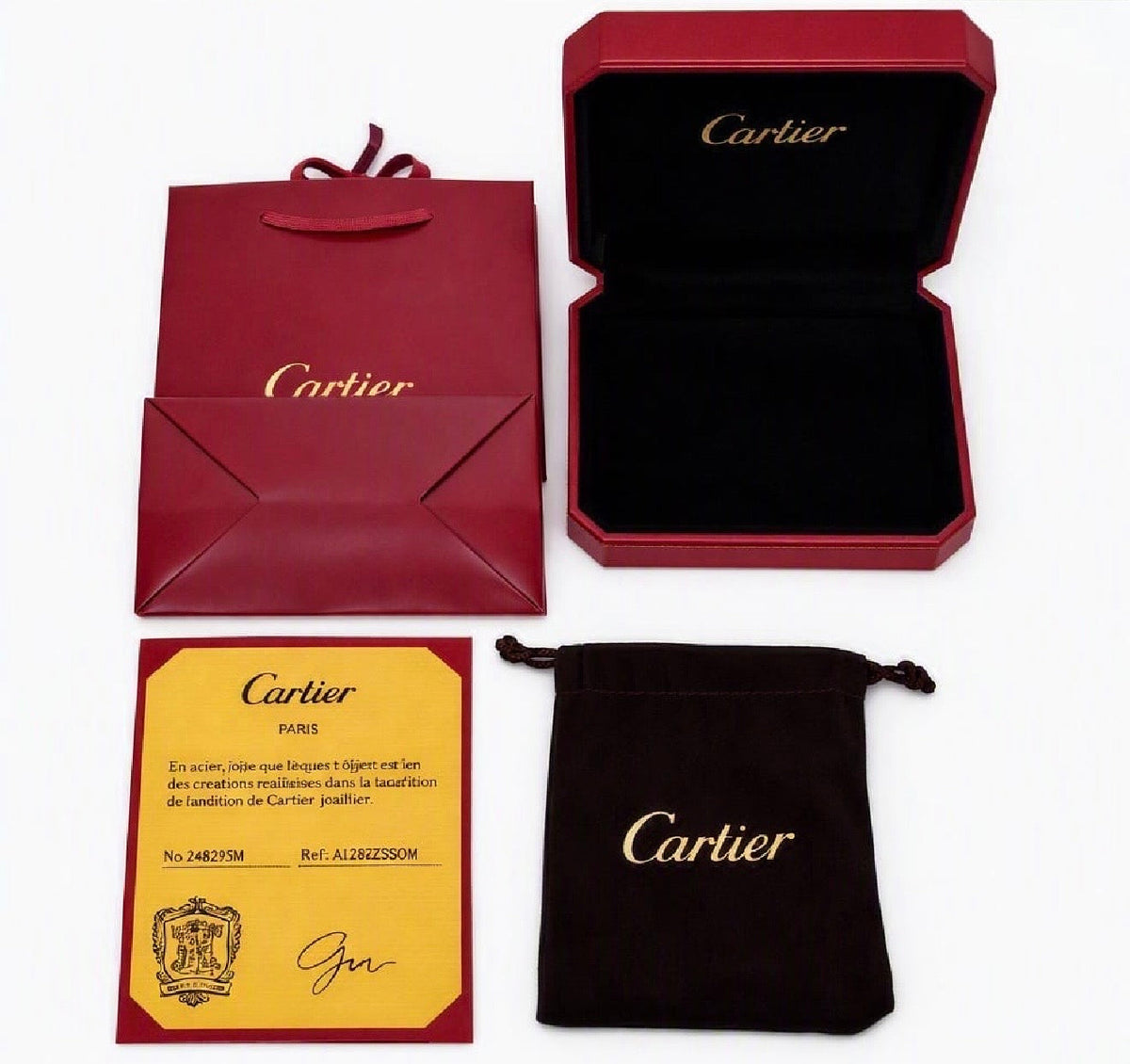 Cartier Love full set silver (titanio + baño de oro)