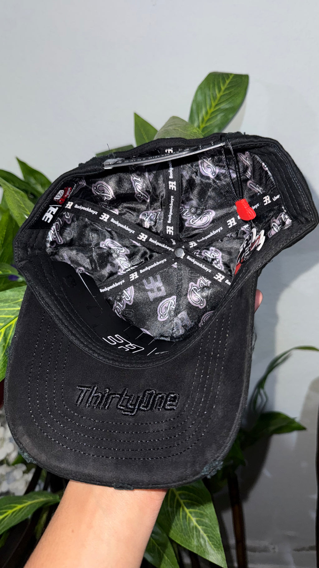 31 Hats backpack boys black