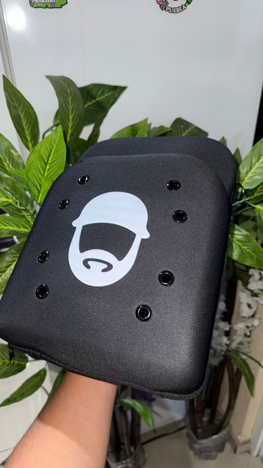 Almacenador barbas hats "para
10 gorras"