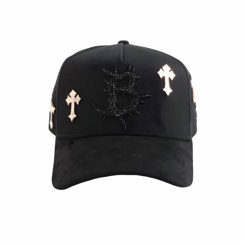 BARBAS HATS B CROSS 24K ROSE GOLD