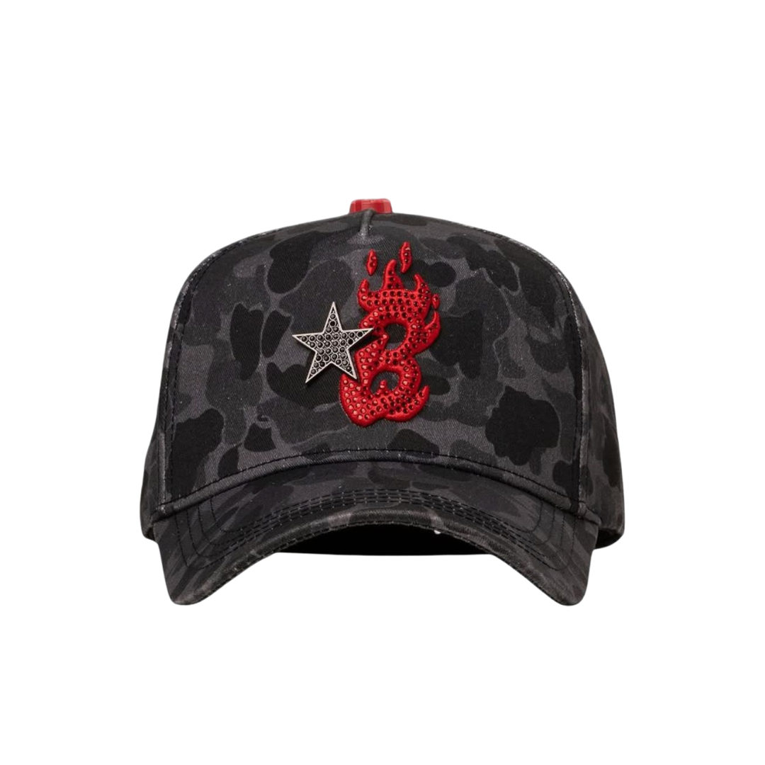 Barbas Hats B-Star Red Camo
